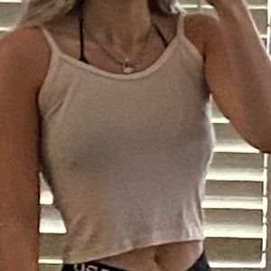 Brandy Melville by John galt pink tank top